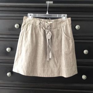 Eileen Fisher linen skirt